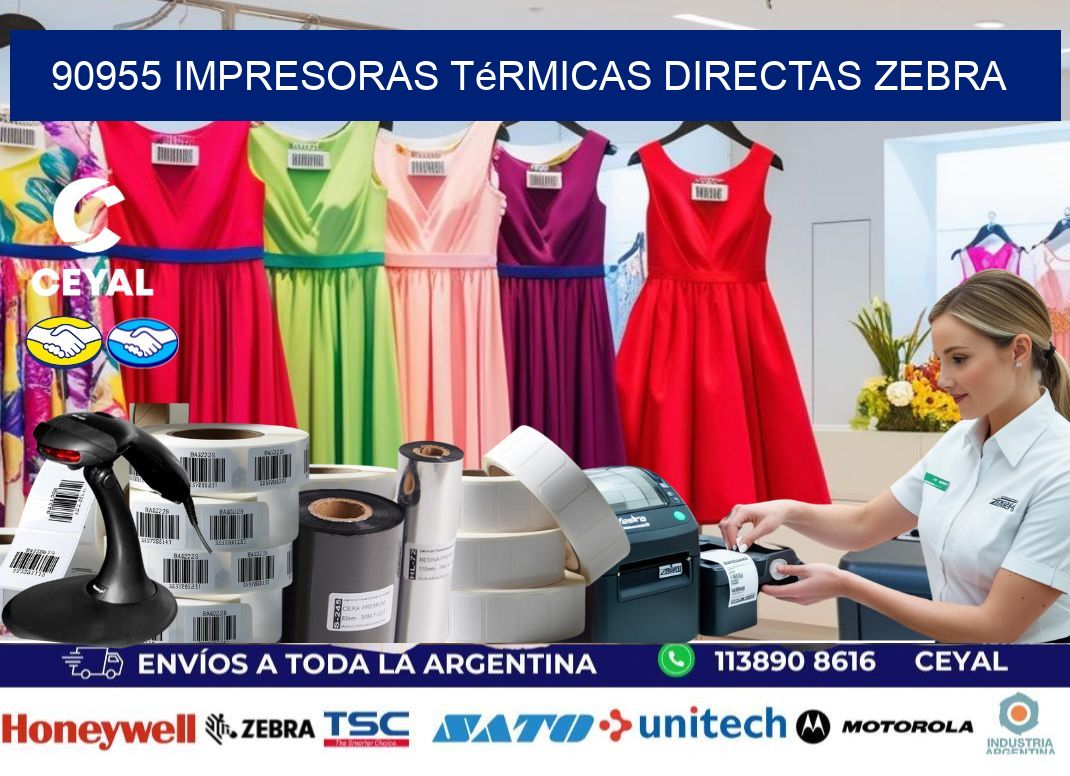 90955 impresoras térmicas directas zebra