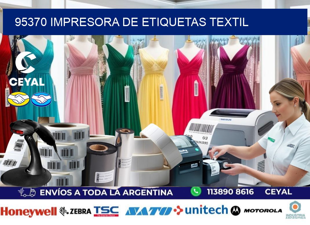 95370 Impresora de etiquetas textil