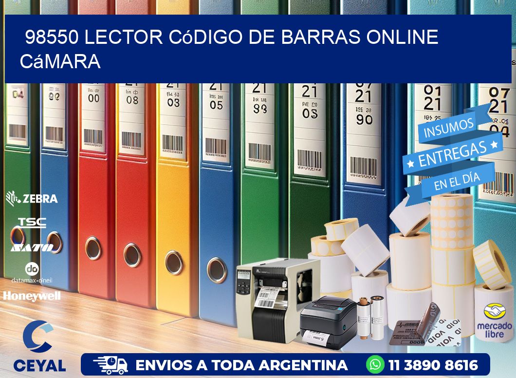 98550 Lector código de barras online cámara