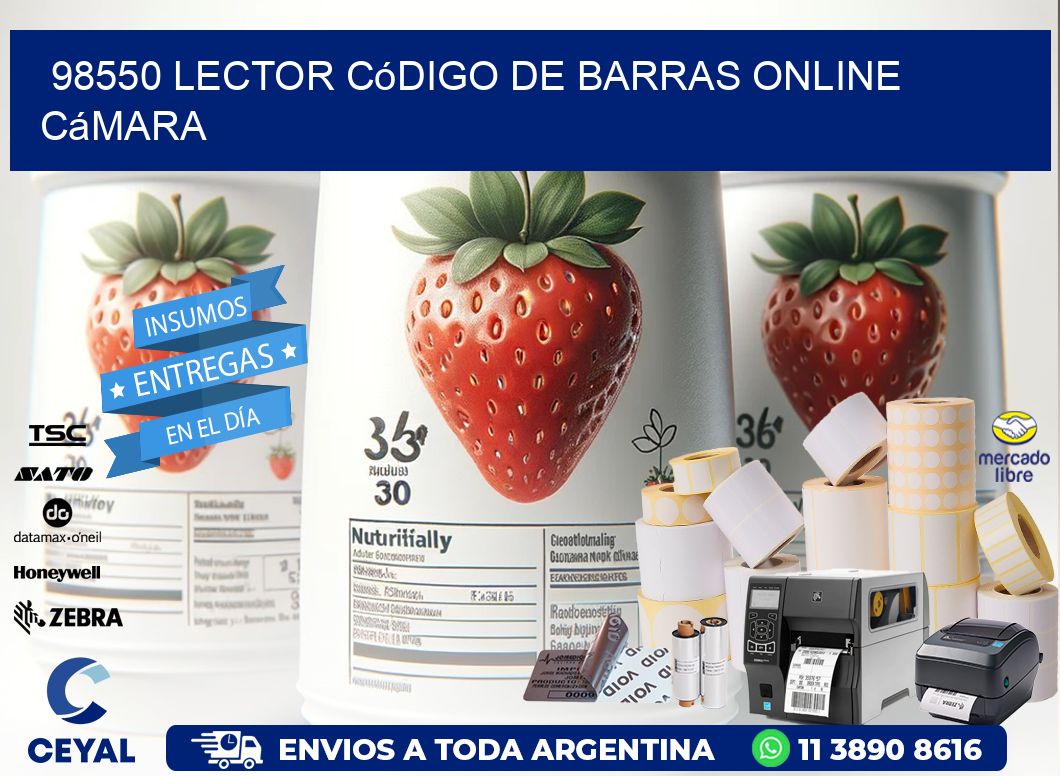 98550 Lector código de barras online cámara