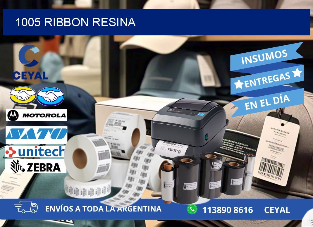 1005 ribbon resina