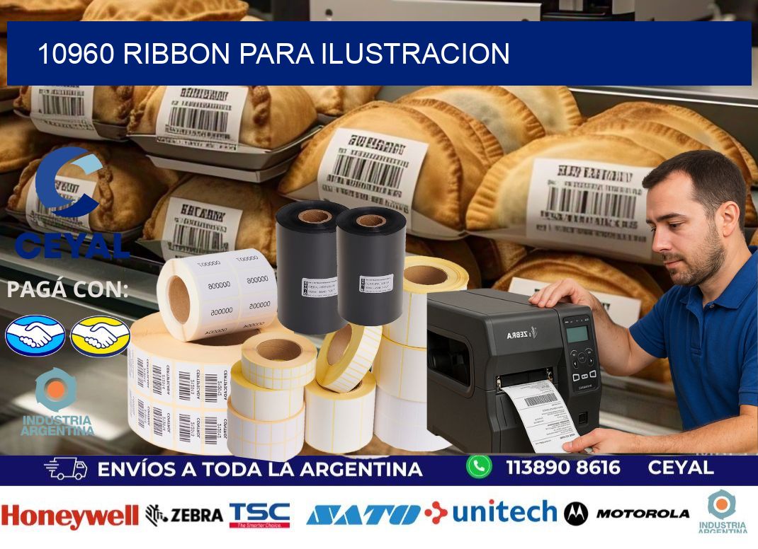 10960 ribbon para ilustracion