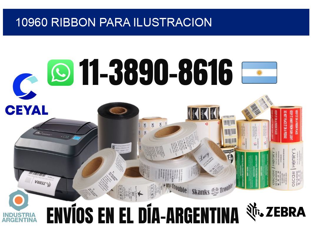10960 ribbon para ilustracion
