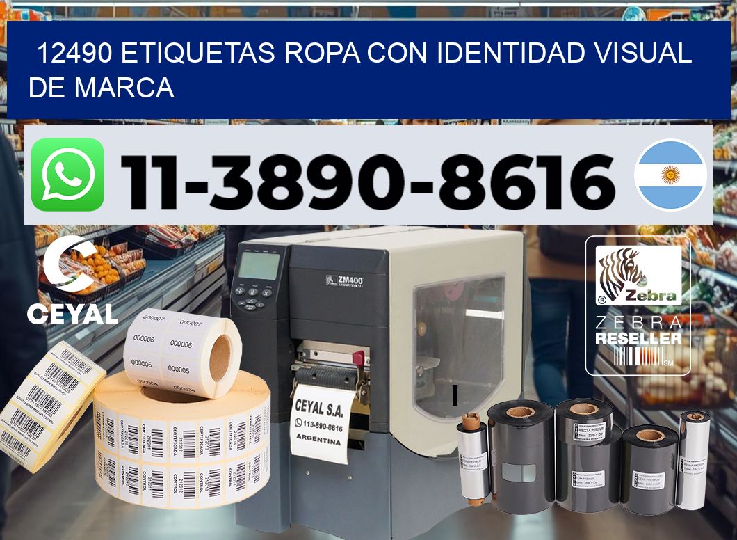 12490 Etiquetas ropa con identidad visual de marca