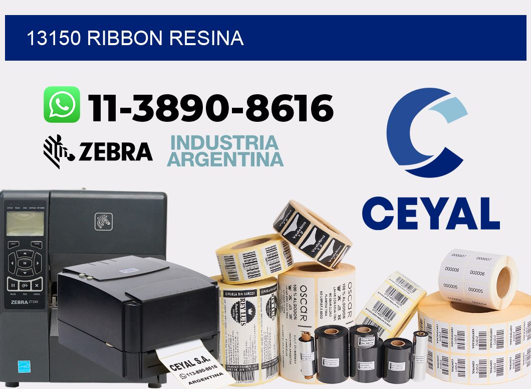 13150 ribbon resina