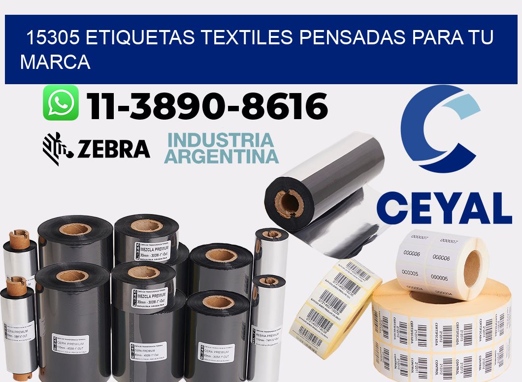 15305 Etiquetas textiles pensadas para tu marca