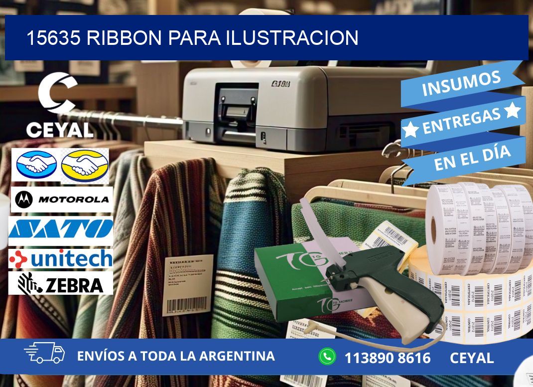 15635 ribbon para ilustracion