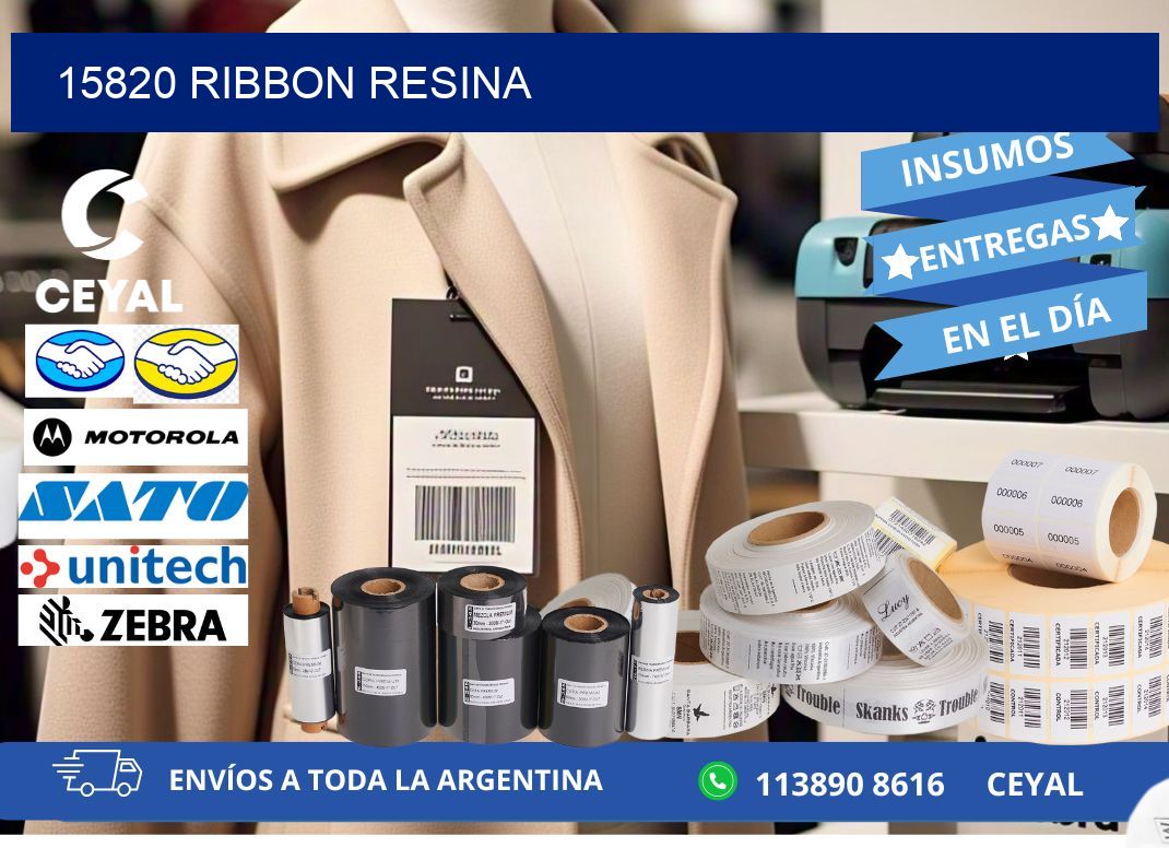15820 ribbon resina