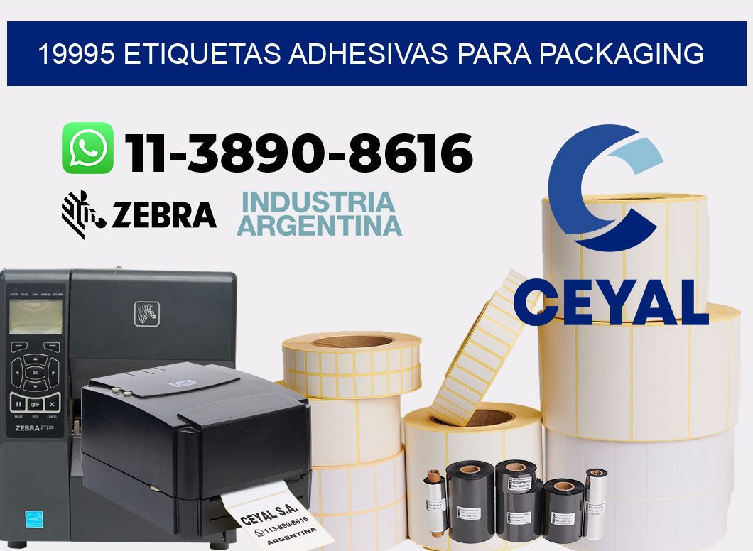 19995 etiquetas adhesivas para packaging