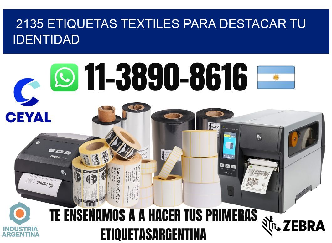 2135 Etiquetas textiles para destacar tu identidad
