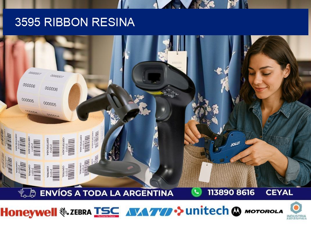 3595 ribbon resina