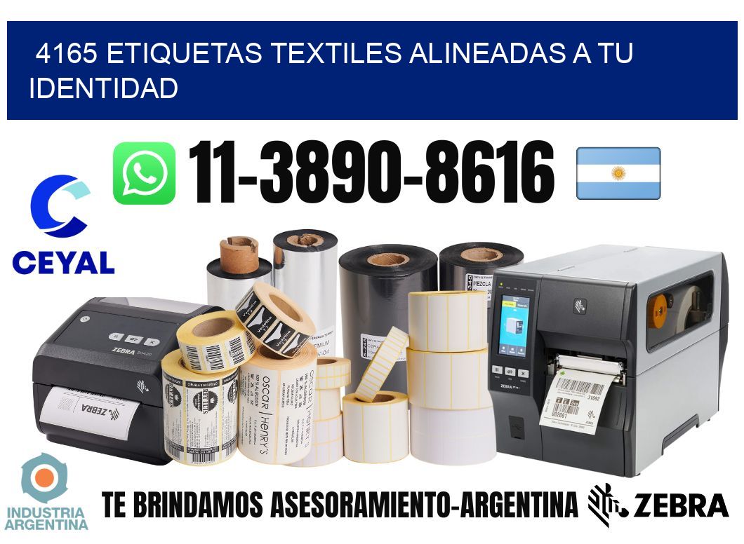 4165 Etiquetas textiles alineadas a tu identidad