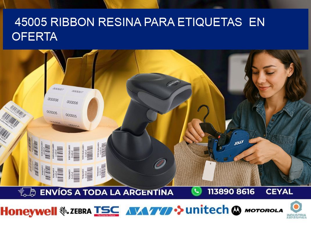45005 ribbon resina para etiquetas  en oferta