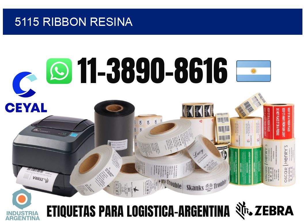 5115 ribbon resina