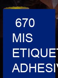 670 mis etiquetas adhesivas vencimiento comida?