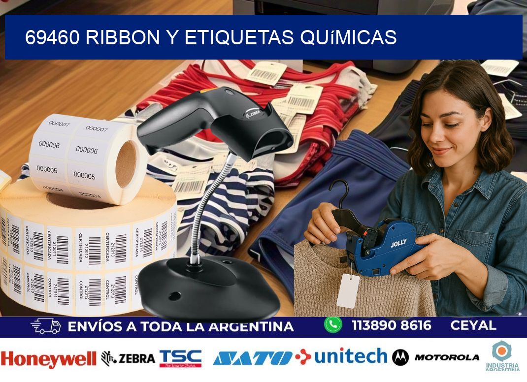 69460 ribbon y etiquetas químicas