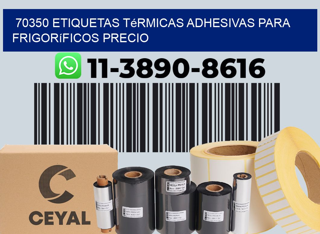 70350 etiquetas térmicas adhesivas para frigoríficos precio
