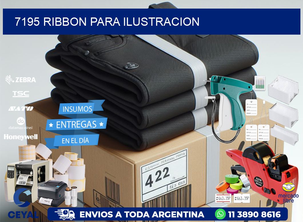 7195 ribbon para ilustracion