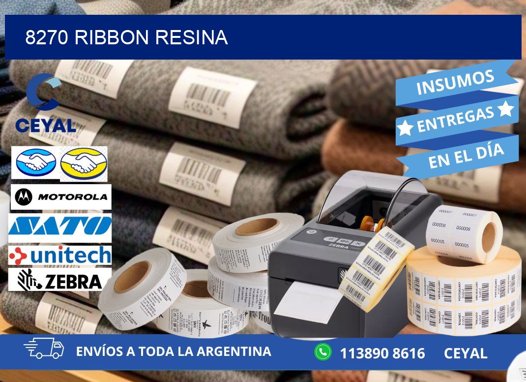 8270 ribbon resina