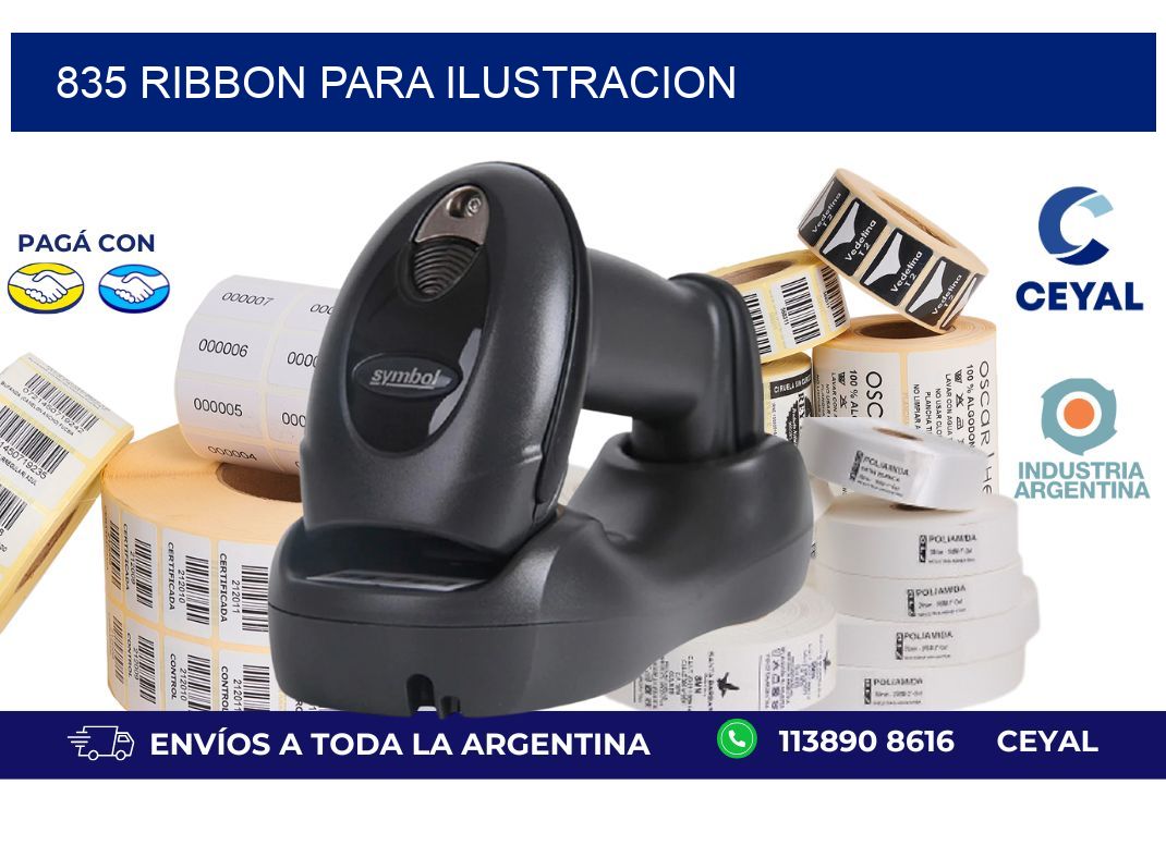 835 ribbon para ilustracion