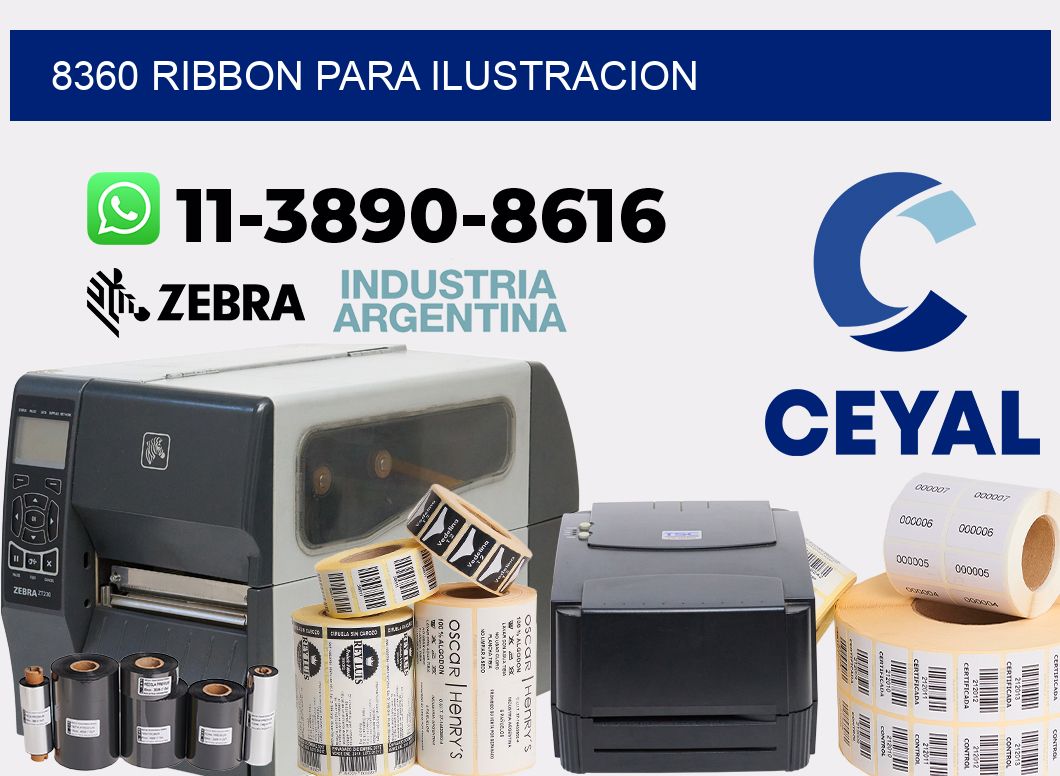 8360 ribbon para ilustracion