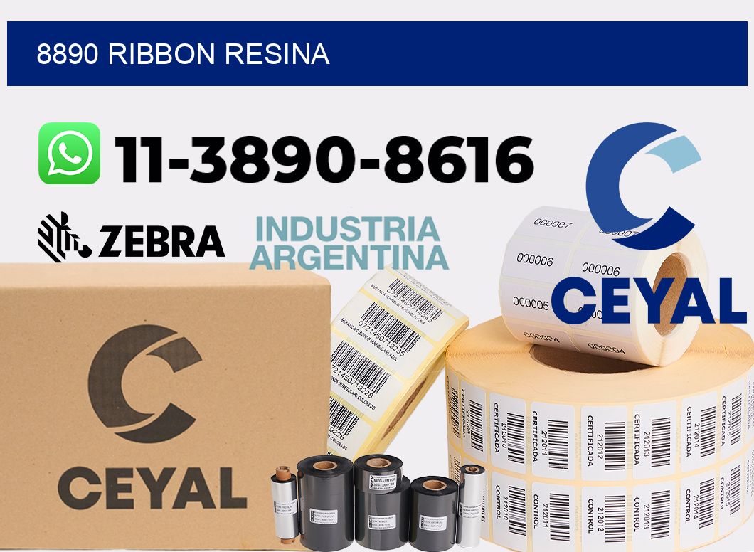8890 ribbon resina