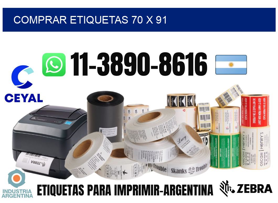 comprar etiquetas 70 x 91