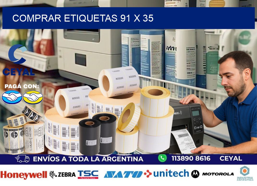 comprar etiquetas 91 x 35