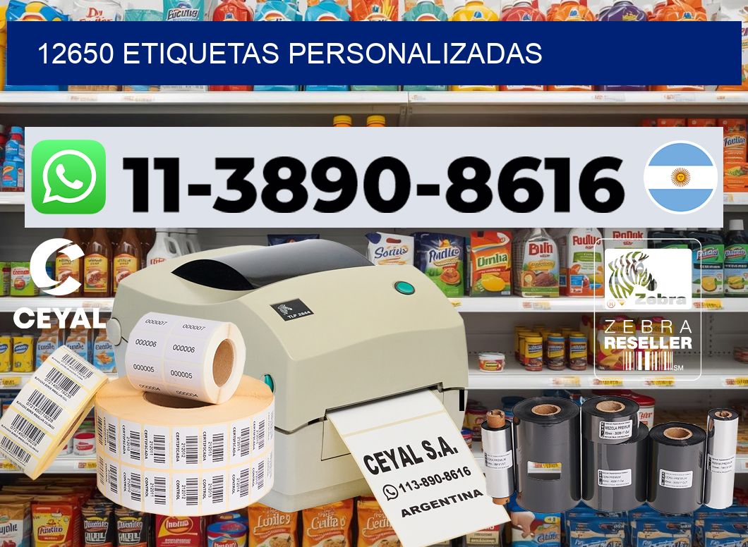 12650 etiquetas personalizadas