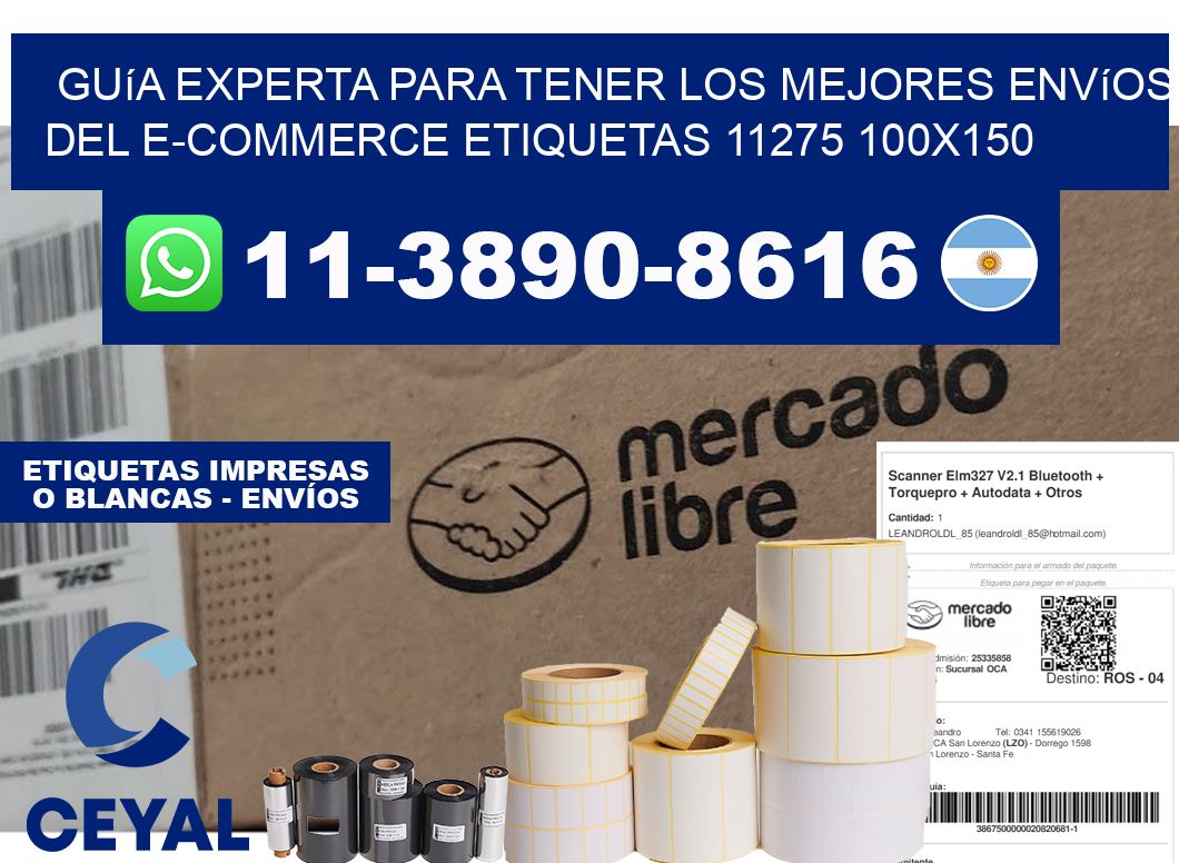 Guía experta para tener los mejores envíos del e-commerce etiquetas 11275 100x150