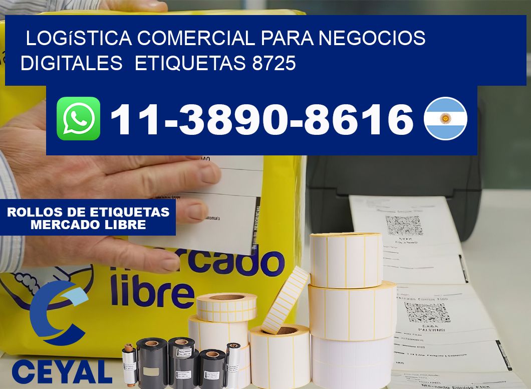 Logística comercial para negocios digitales  etiquetas 8725