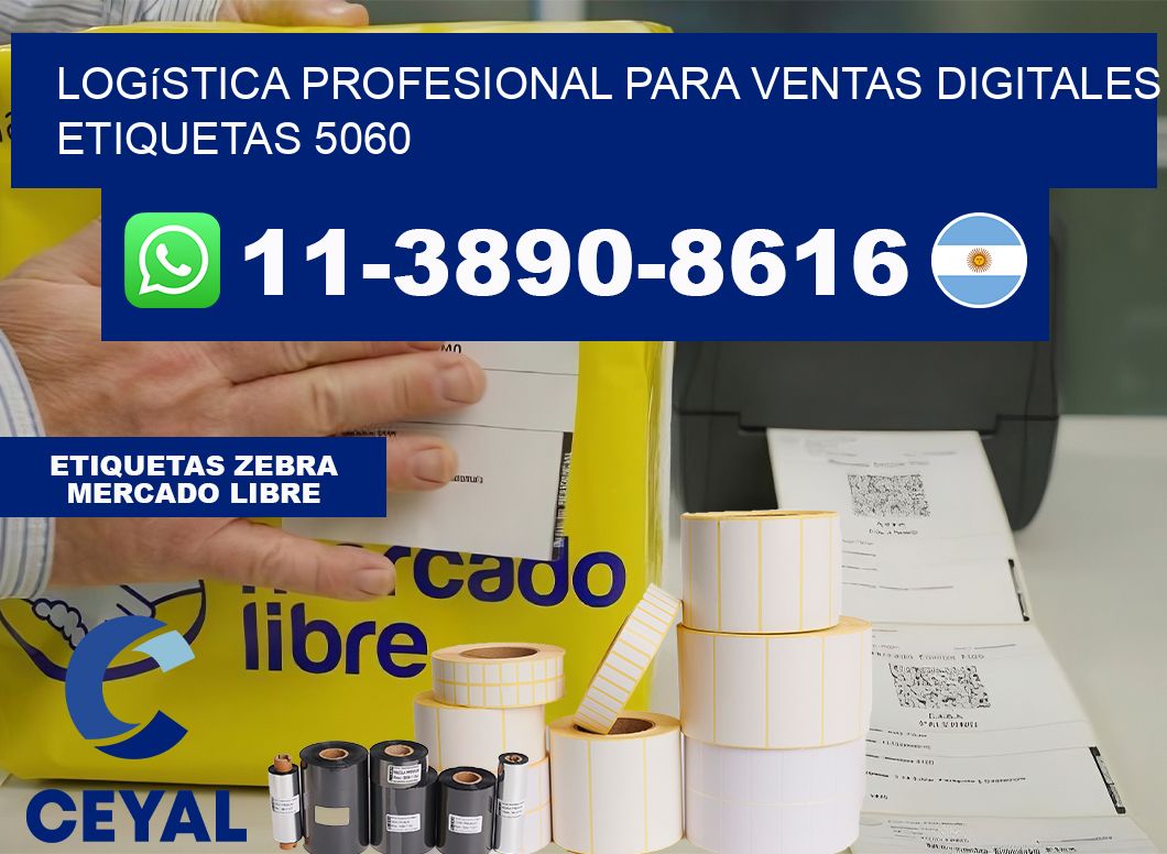 Logística profesional para ventas digitales  etiquetas 5060