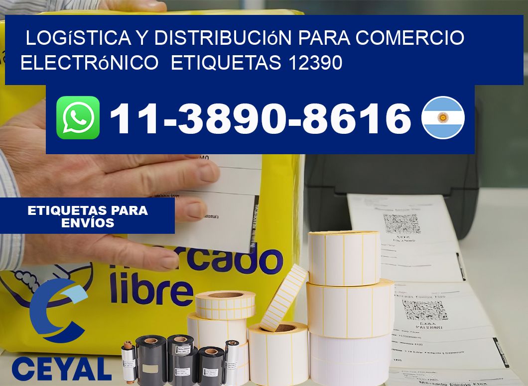 Logística y distribución para comercio electrónico  etiquetas 12390