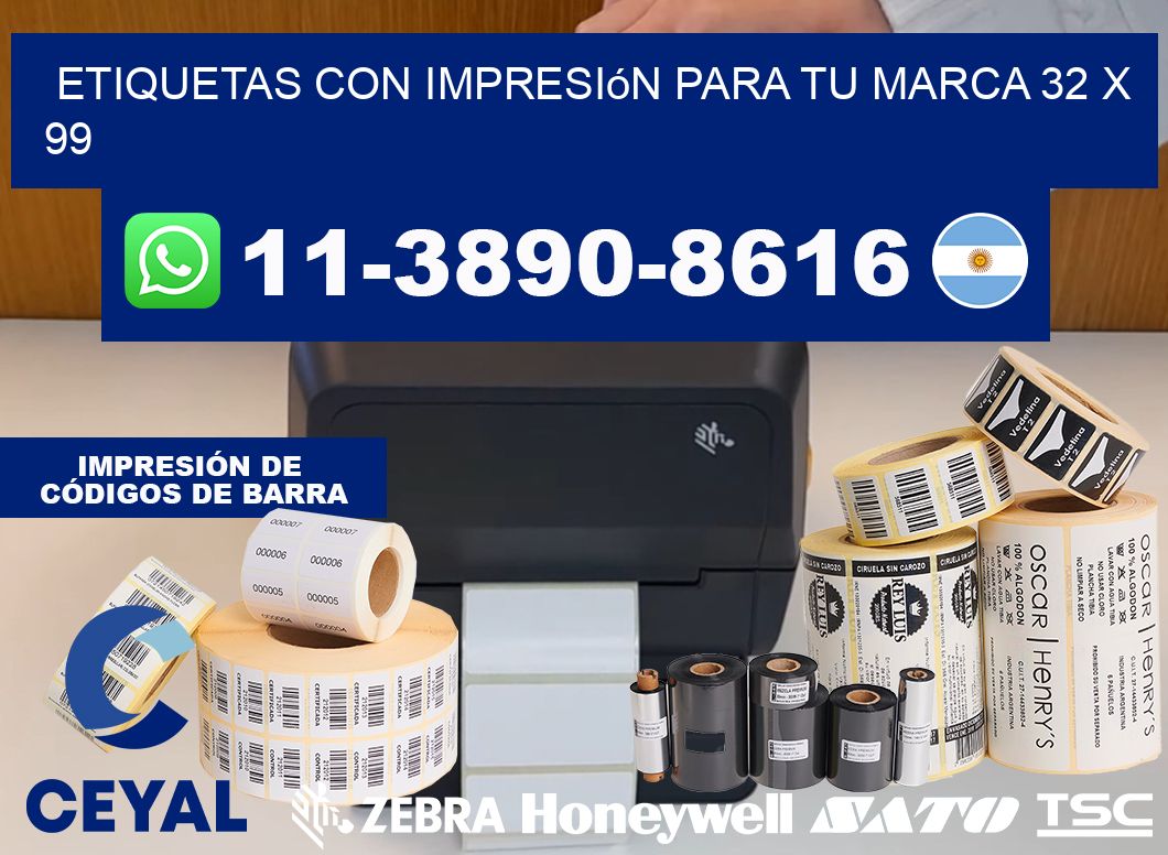 etiquetas con impresión para tu marca 32 x 99