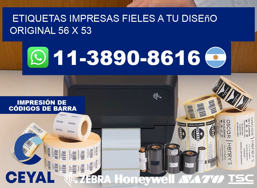 etiquetas impresas fieles a tu diseño original 56 x 53