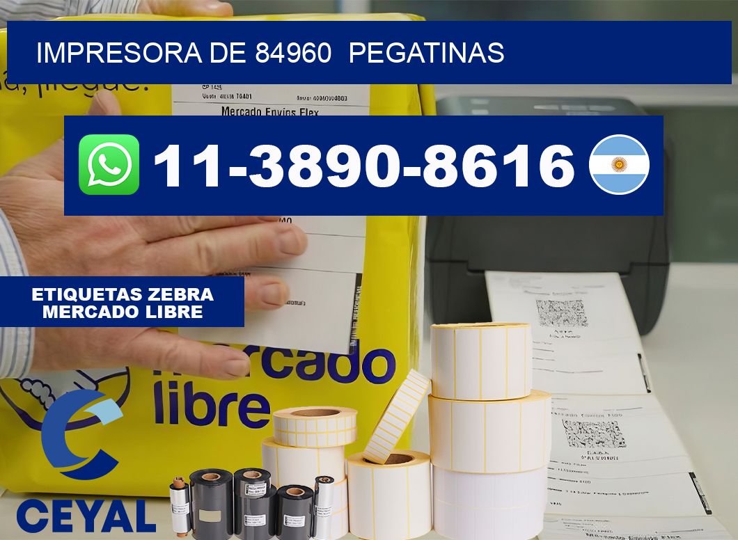 impresora de 84960 pegatinas