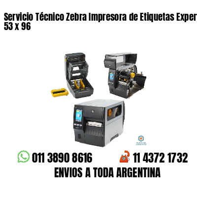 Servicio Técnico Zebra Impresora de Etiquetas Experto 53 x 96