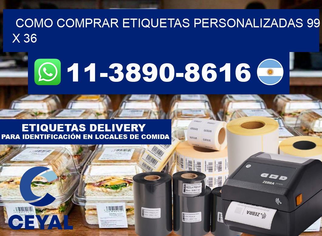 como comprar etiquetas personalizadas 99 x 36