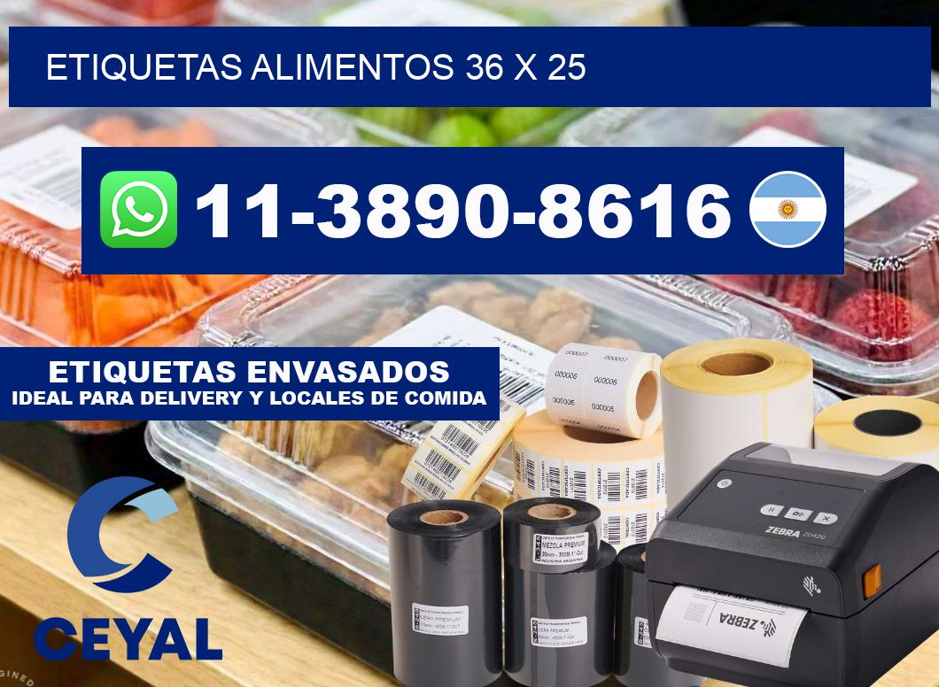 etiquetas alimentos 36 x 25