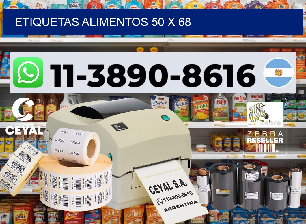 etiquetas alimentos 50 x 68