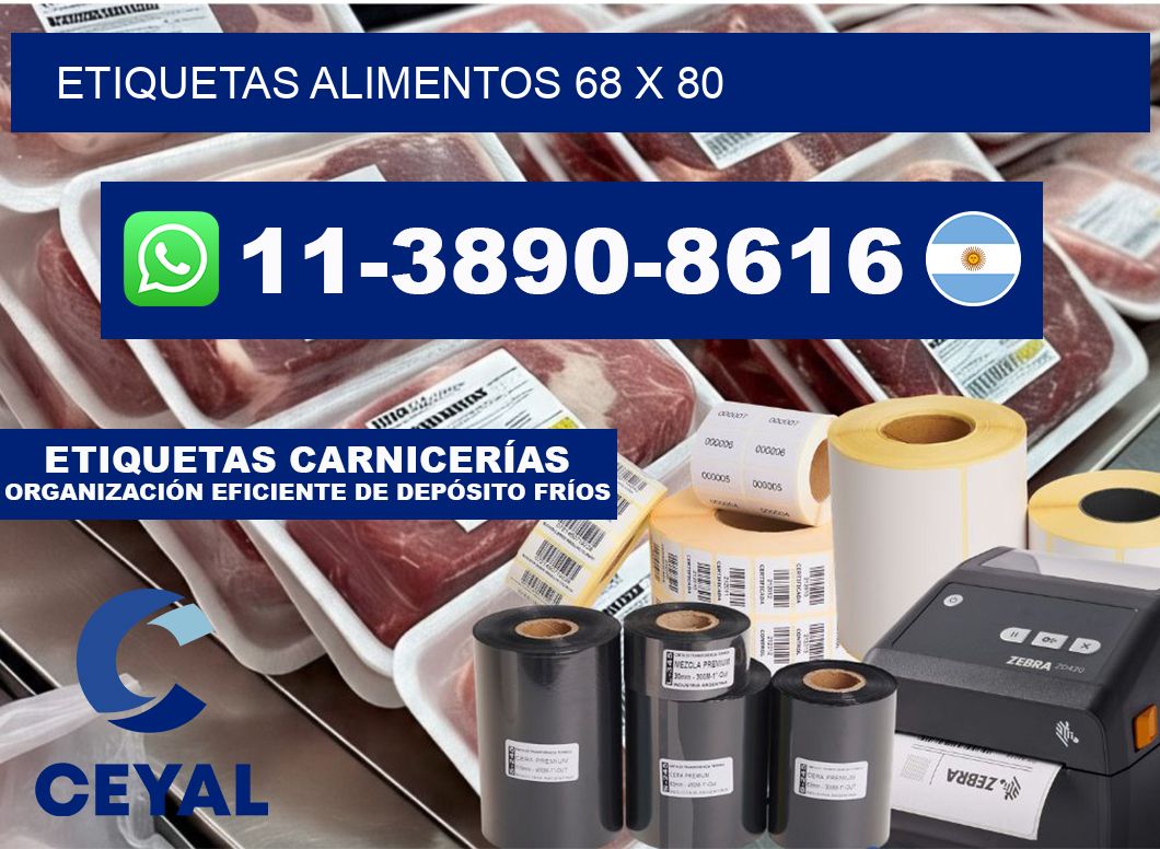 etiquetas alimentos 68 x 80