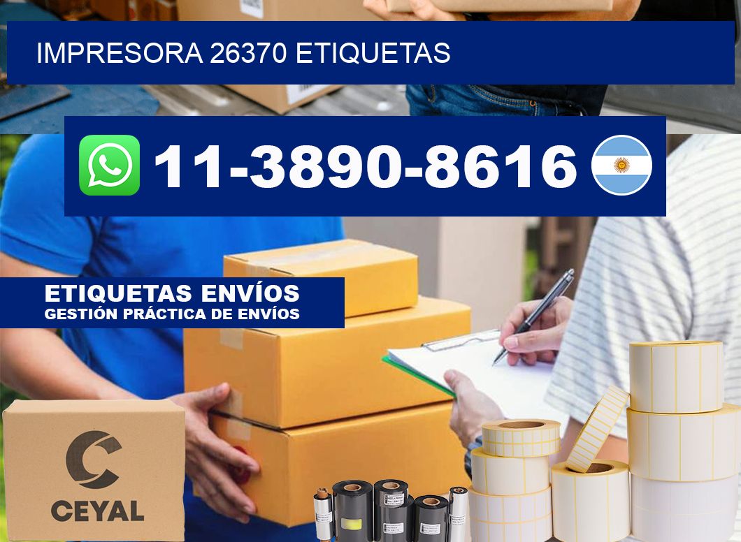 impresora 26370 etiquetas