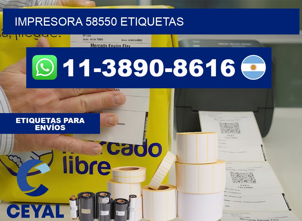 impresora 58550 etiquetas