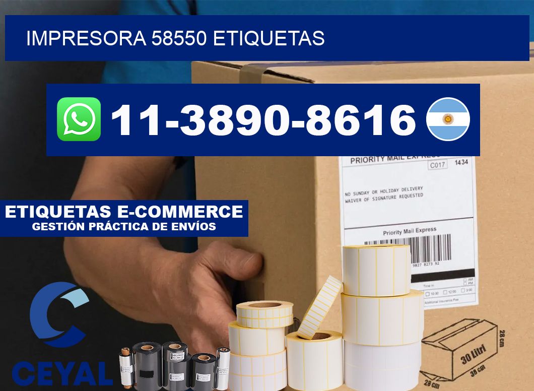 impresora 58550 etiquetas