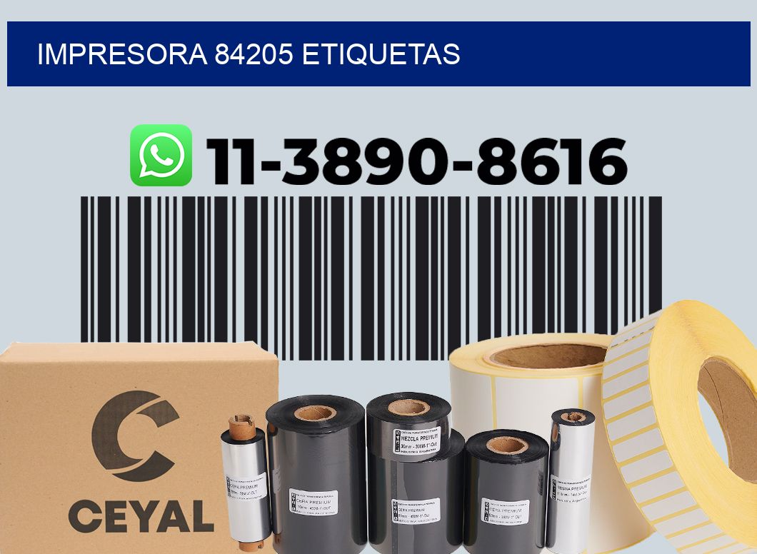 impresora 84205 etiquetas
