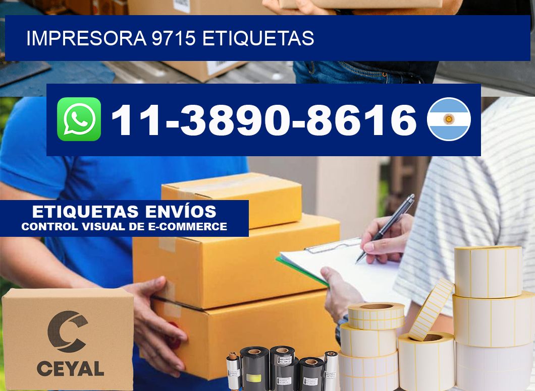 impresora 9715 etiquetas