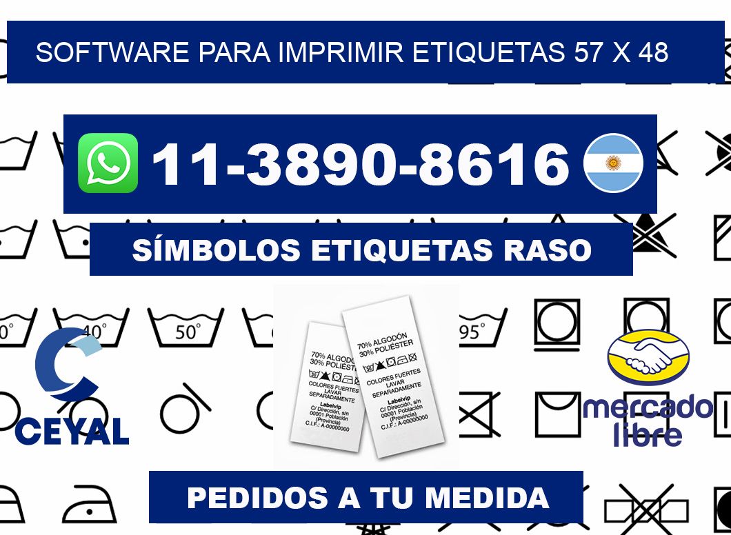software para imprimir etiquetas 57 x 48
