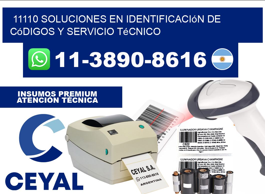 11110 Soluciones en Identificación de códigos y Servicio Técnico