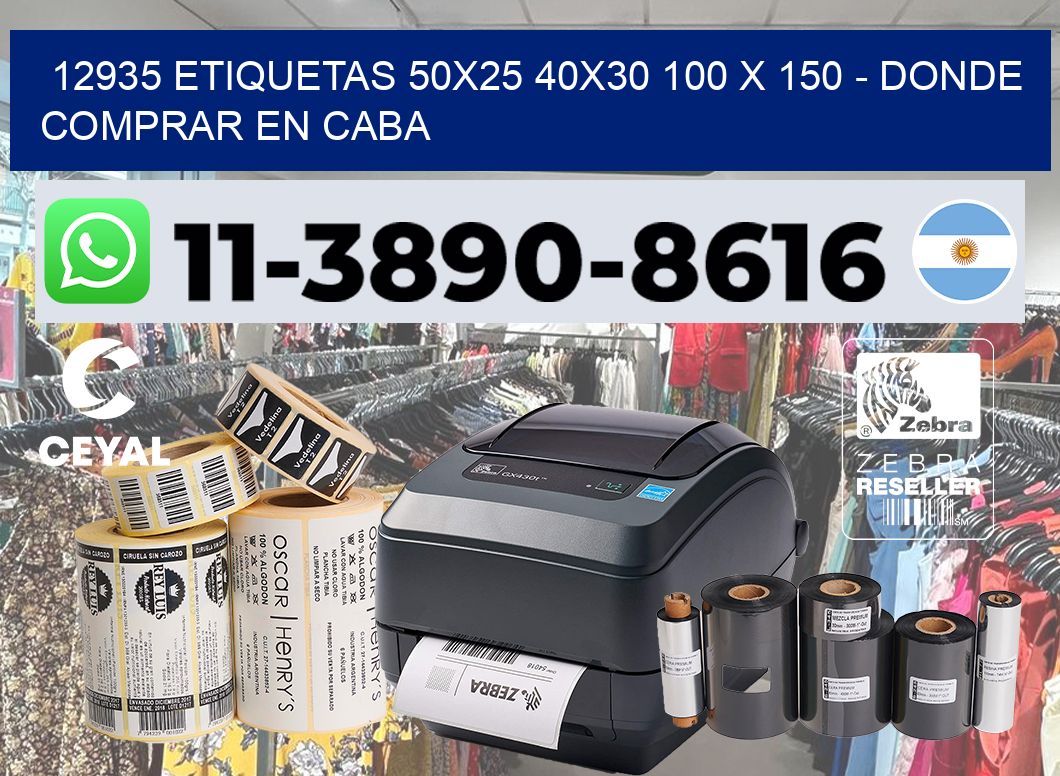12935 etiquetas 50×25 40×30 100 x 150 – Donde Comprar en Caba