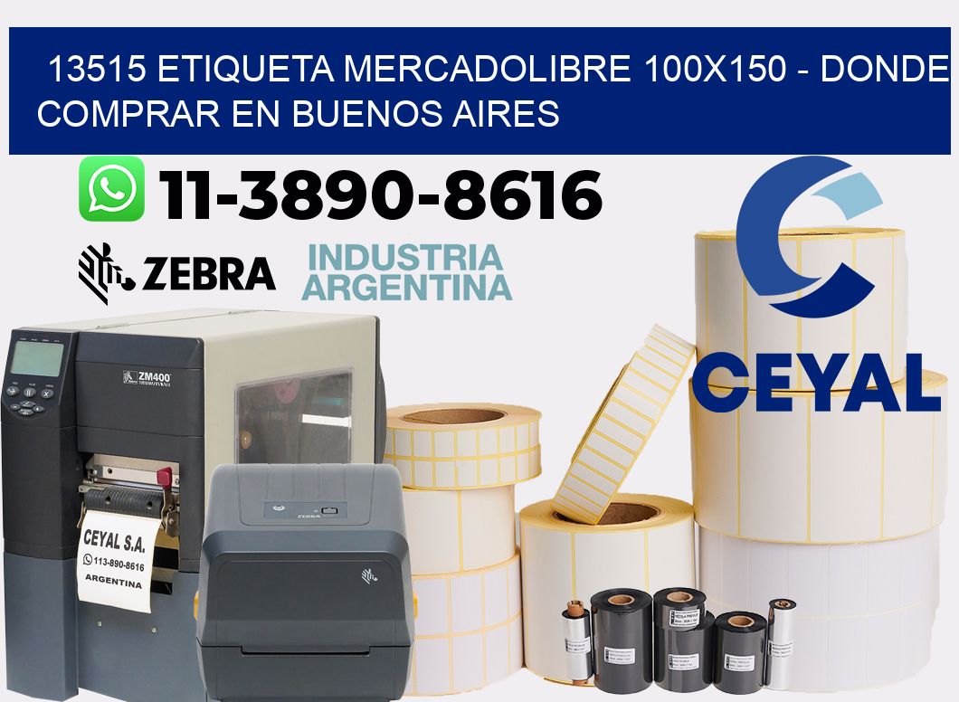 13515 etiqueta MercadoLibre 100x150 - Donde Comprar en Buenos Aires